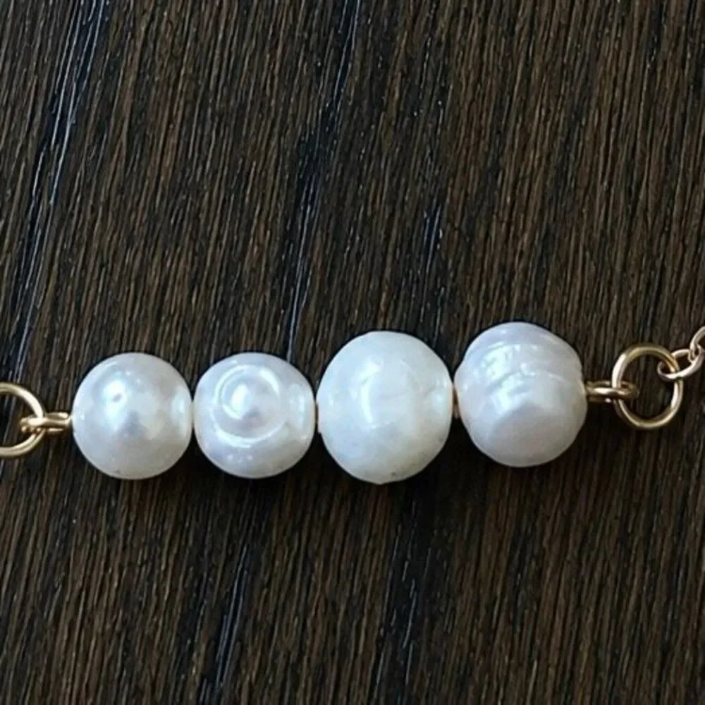 Woodland Tide Genuine Pearl Bracelet or Anklet